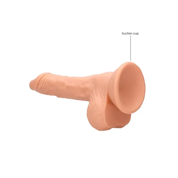 RealRock - Dildo z jądrami 17 cm