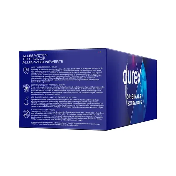 Durex - Extra bezpieczne  prezerwatywy 144 szt