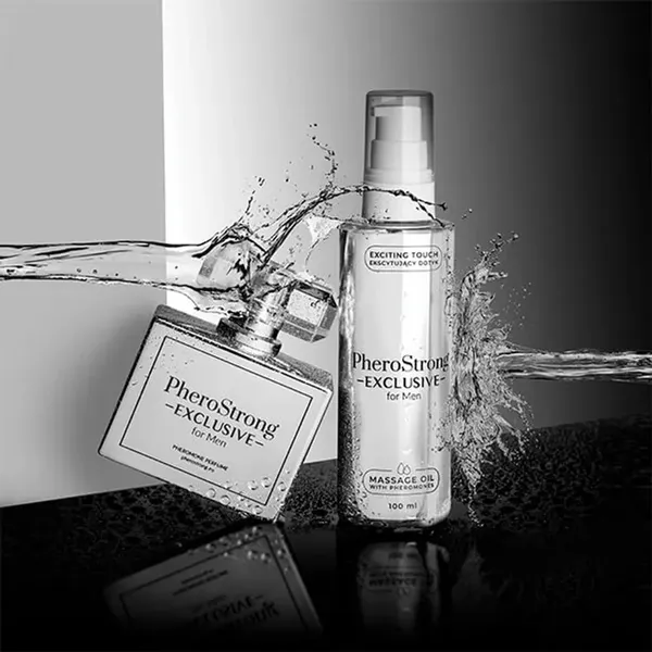 Pherostrong Exclusive For Men Massage Oil - Do Masażu Mężczyzn Z Feromonami Podniecającymi Kobiety 100 ML