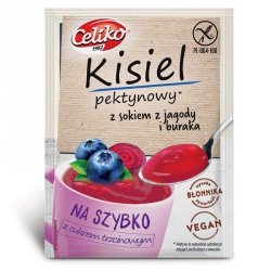 Kisiel na szybko Burak z Jagodą bez glutenu Celiko 20g