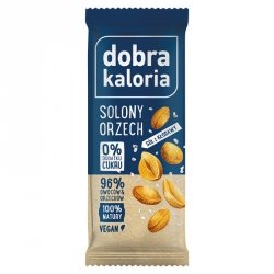 Baton owocowy - solony orzech (sól z Kłodawy) Dobra Kaloria, 35g