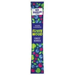 Przekąska owocowa - żurawina + borówka bez dodatku cukru FRUIT MOOD, 10g