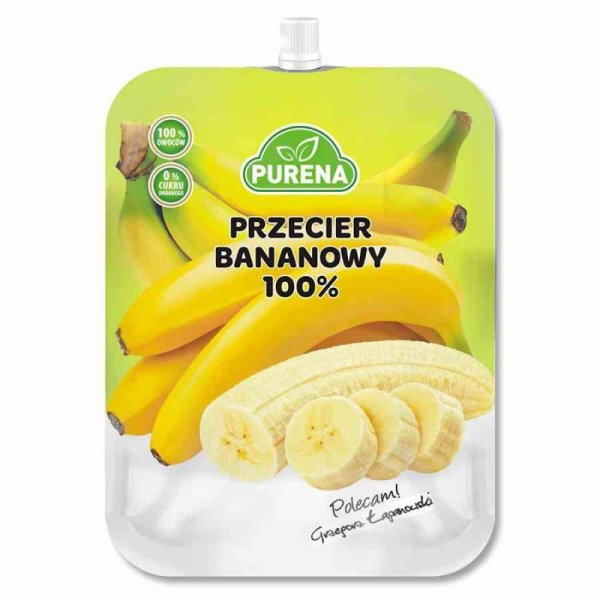 Przecier bananowy 100% Purena, 350g