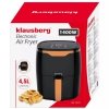 FRYTOWNICA BEZTŁUSZCZOWA 1400W 4,5L KLAUSBERG KB-7559