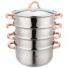 GARNEK NA PARĘ KLAUSBERG 5 ELEM. 24cm KB-7736 ROSE GOLD