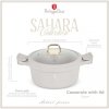 GARNEK TYTANOWY Z POKRYWĄ 24cm BERLINGER HAUS BH-7787 SAHARA