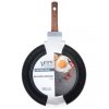 PATELNIA GRANITOWA 28cm BLACK&WOOD 199062