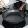 PATELNIA GRANITOWA 28cm BLACK&WOOD 199062