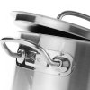 Garnek niski Kitchen Line z pokrywką 4,9 l śr. 240 x 110 h - Hendi 836026