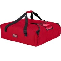 Torba termiczna dostawcza do transportu 2-3 pudełek pizzy 43 x 55 x 16.5 cm - czerwona 