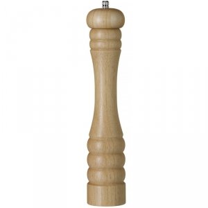 Młynek do mielenia soli jasne drewno śr. 60 x 315 mm - Hendi 469750