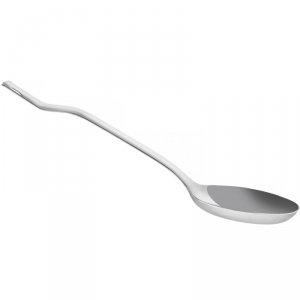 Łyżka do sosu do pizzy stalowa 50 ml 280 x 65 mm