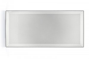 EQUINOXE Talerz prostokatny 32,5x15 cm, szary
