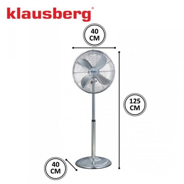 WENTYLATOR WIATRAK PODŁOGOWY KLAUSBERG KB-7539