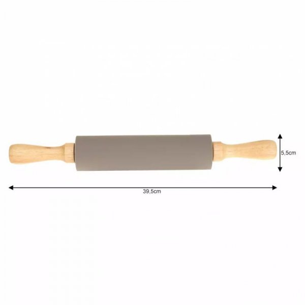 WAŁEK SILIKONOWY DO CIASTA 39cm KINGHOFF KH-1628