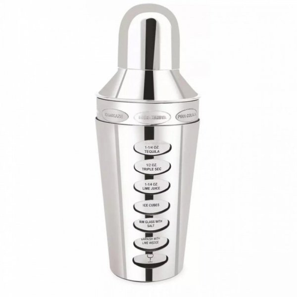 SHAKER BARMAŃSKI Z RECEPTURAMI 600ml KINGHOFF KH-1393