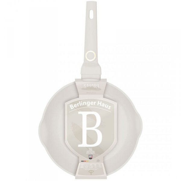 GŁĘBOKA PATELNIA TYTANOWA 24cm BERLINGER HAUS BH-8061 SAHARA