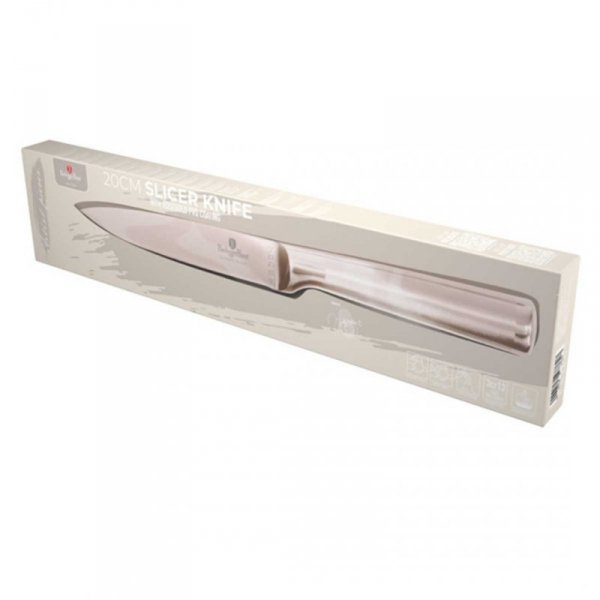 STALOWY NÓŻ DO FILETOWANIA BERLINGER HAUS 22cm BH-2937 ROSE GOLD