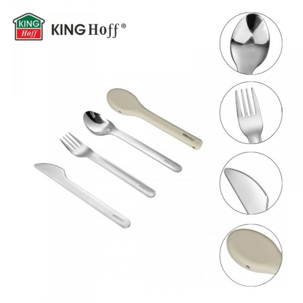 ZESTAW SZTUĆCÓW W ETUI DO LUNCH BOXÓW DIET BOX KINGHOFF KH-1954