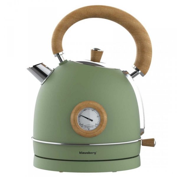 CZAJNIK ELEKTRYCZNY 1,8L Z TERMOMETREM KLAUSBERG KB-9008 RETRO