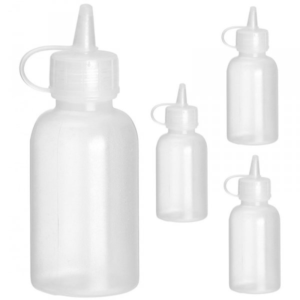 Mini dyspenser do sosów 30 ml śr. 30 x 85 mm - zestaw 4 szt.
