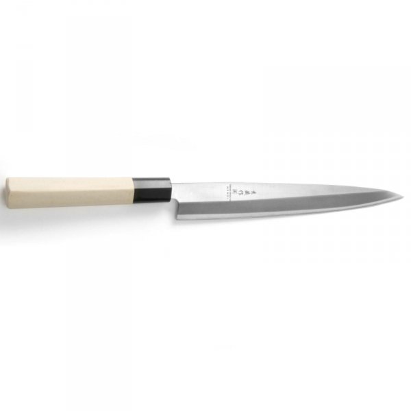 Nóż japoński SASHIMI z drewnianą rączką 210 mm - Hendi 845059