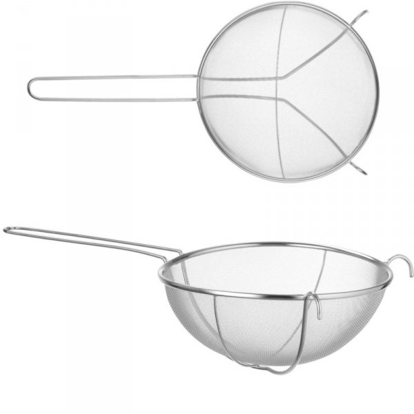 Sito kuchenne wzmocnione stalowe śr. 345 mm