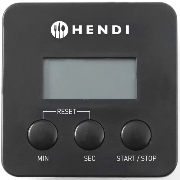 Minutnik timer kuchenny cyfrowy z klipsem - Hendi 271155