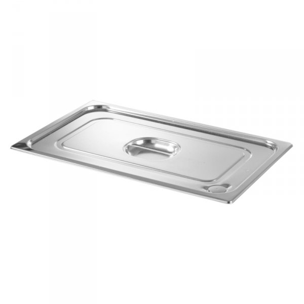 Pokrywka do pojemnika GN Profi Line z uszczelką silikonową GN1/2 265x325mm stalowa nierdzewna - Hendi 802625
