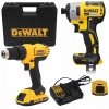 DeWalt Wkrętarka zakrętarka 18V + 2 akumulatory 2,0Ah + WALIZKA