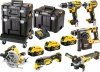 DEWALT Zestaw narzędzi DCD796 DCG405 DCF887 DCH273 DCS570 DCS335 3xDCB184