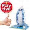 Puzzle 3D Burj Al Arab w Dubaju 33 elementy 31cm KREATYWNY ZABAWA PREZENT