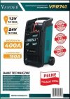 Prostownik Inwerterowy 400A z funkcją rozruch 12V/24V 230V 30-2000Ah Vander