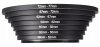 Komplet redukcji filtrowych 49 52 55 58 62 67 72 mm STEP UP ZESTAW 7szt+1