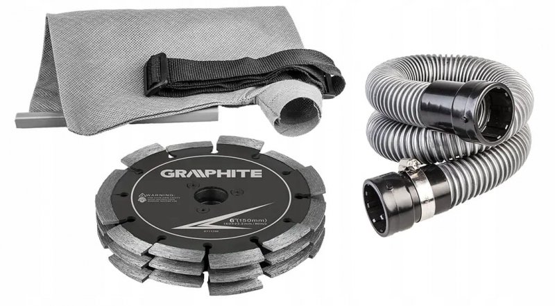 BRUZDOWNICA REGULACJA 2400W 150mmX22,2mm GRAPHITE