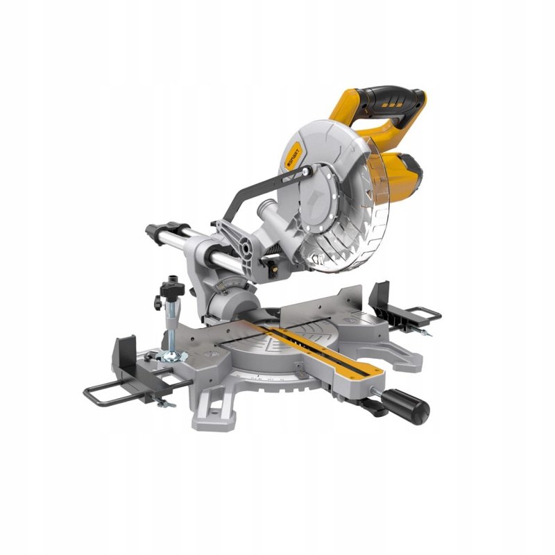 Piła ukośnica z posuwem 210mm 1500W LASER 2xTARCZA