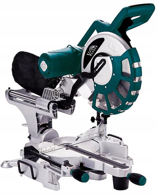 VANDER Piła ukośnica do drewna i aluminium 305mm 2000W WOLNY START + STÓŁ