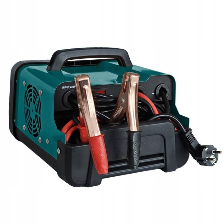 Prostownik samochodowy inwerterowy z funkcją rozruch 400A, 12V/24V 230V