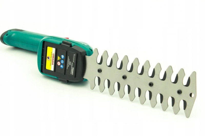 Nożyce do trawy krzewów akumulatorowe 17 cm 7,2 V Vander