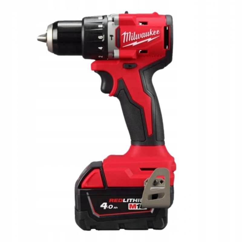 Wkrętarka Milwaukee 18V 60Nm 4,0Ah 2,0Ah Udarowa Wiertarko-Wkrętarka