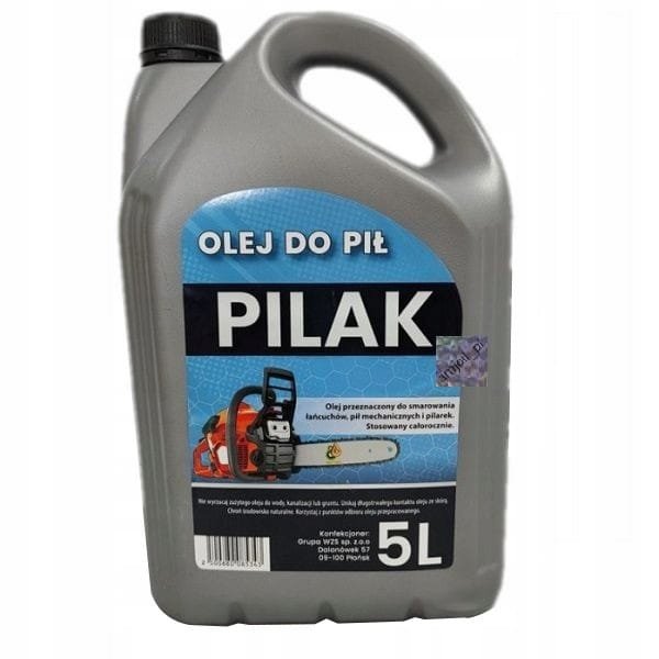 Olej do smarowania łańcuchów pił mechanicznych, pilarek PILAK EKO 5l