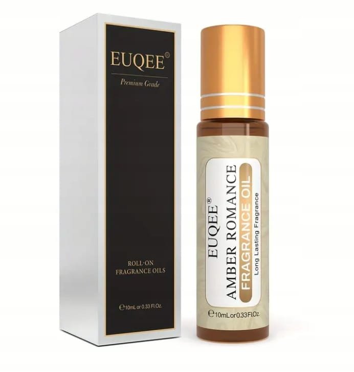 Olejek eteryczny zapachowy roll-on AMBER ROMANCE 10ml Długotrwały Zapach