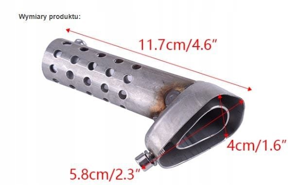 DB Killer do AKRAPOVIC Regulowany wkład wydechu Silencer 40mm
