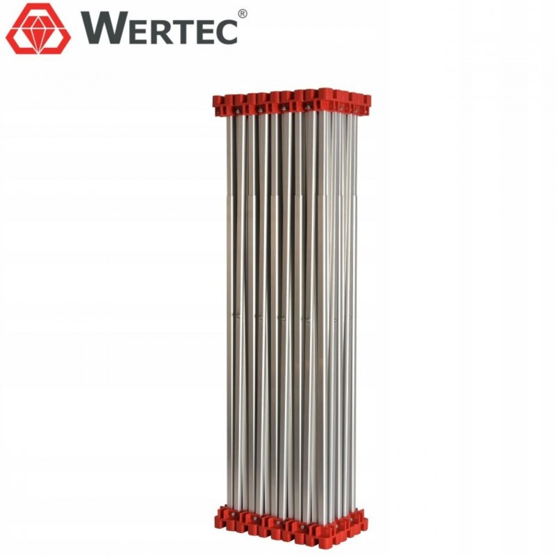 Stół roboczy do dużych formatów 15" 3 x 5 kolumn 113x221x80 cm WERTEC