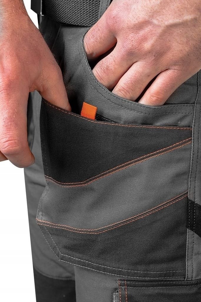 SPODENKI ROBOCZE KRÓTKIE BAWEŁNA PASEK ROZM .XXXL