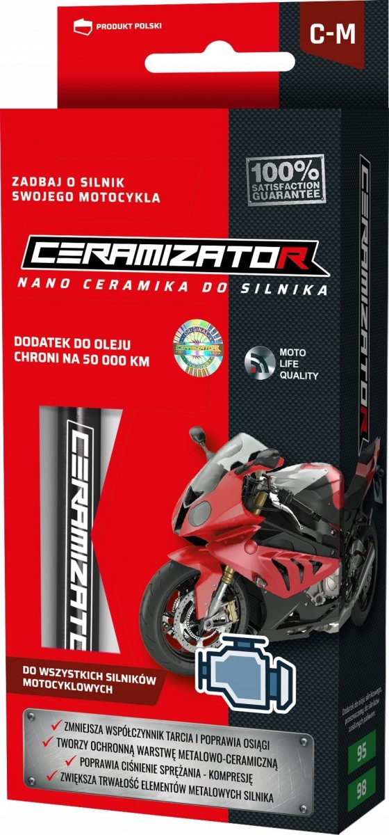 Ceramizator C-M Nano ochrona do motocykla
