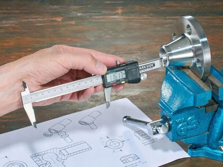 Suwmiarka Elektroniczna Cyfrowa 150 mm PARKSIDE – Precyzja w Twoich Rękach!