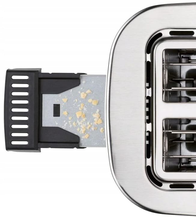 Toster podwójny 850W funkcja rozmrażania czerwony NOWOCZESNY DESIGN