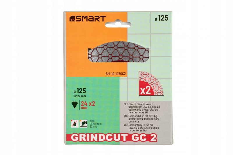 Tarcza diamentowa do cięcia szlifu GRESU SMART365