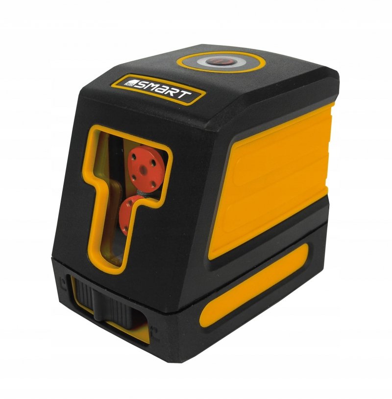 SMART LASER krzyżowy Poziomica 15m czerwony+Statyw